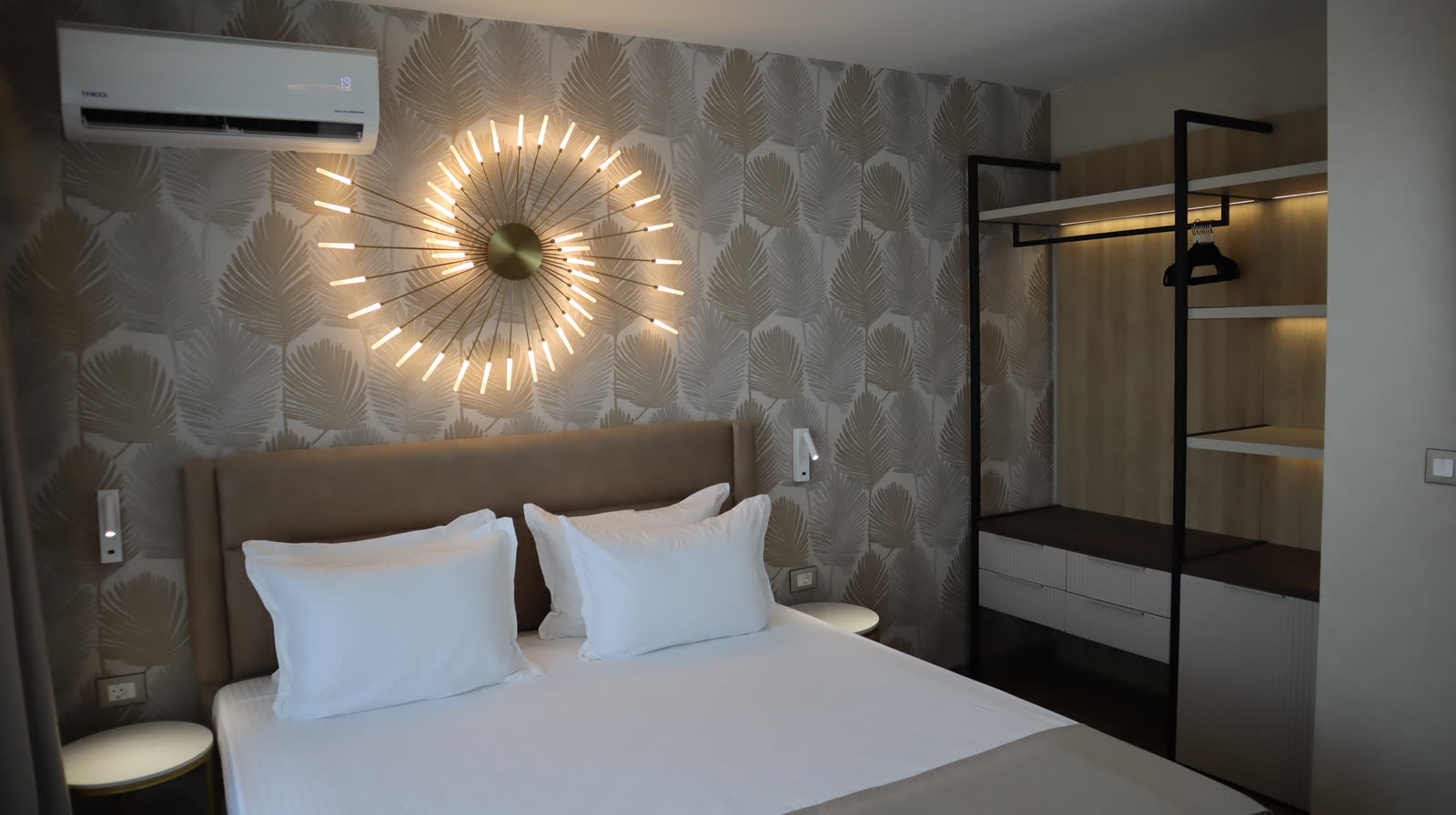 Double room with wardrobe